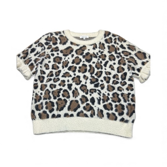 Another Love Sweaters - Another Love Leopard Print cozy Sweater